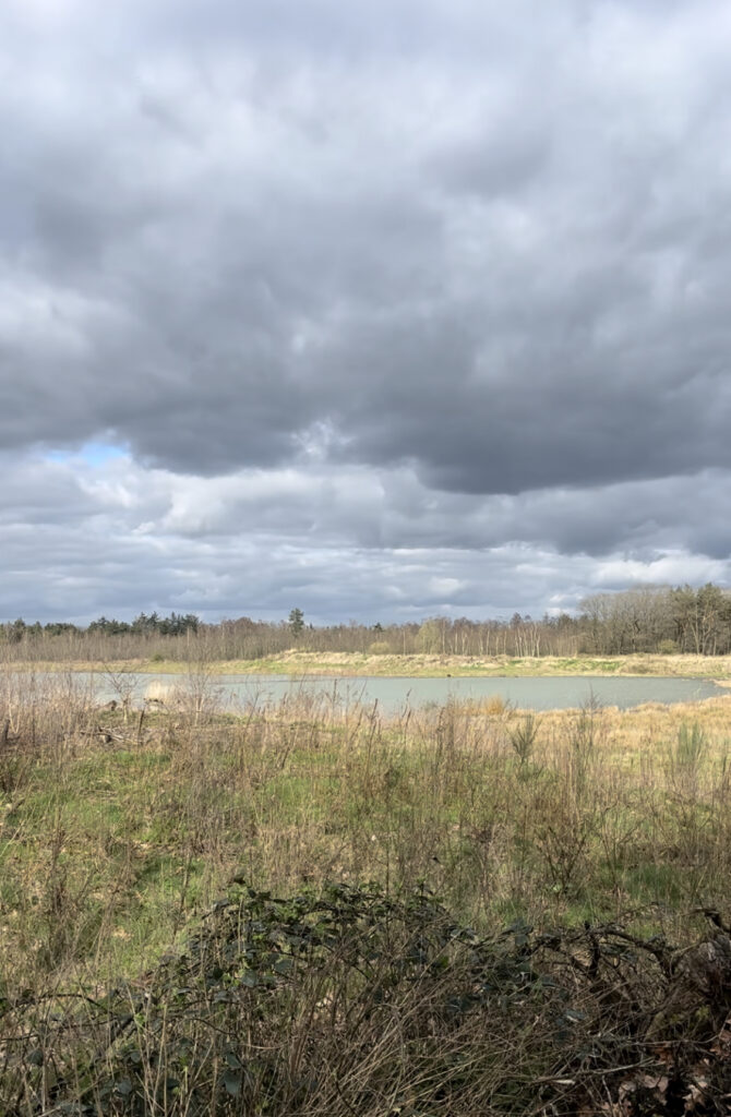 Zandafgravingen in de buurt van Schaijk